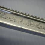 mit Diamant "graviertes" Schwert